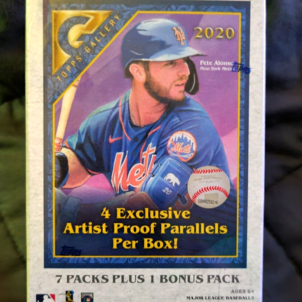 Topps gallery mlb cards blaster box